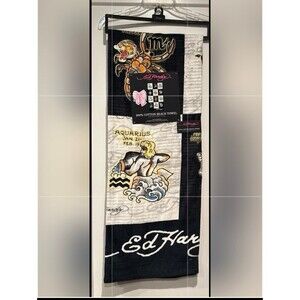 Ed Hardy Beach Towel-Zodiac